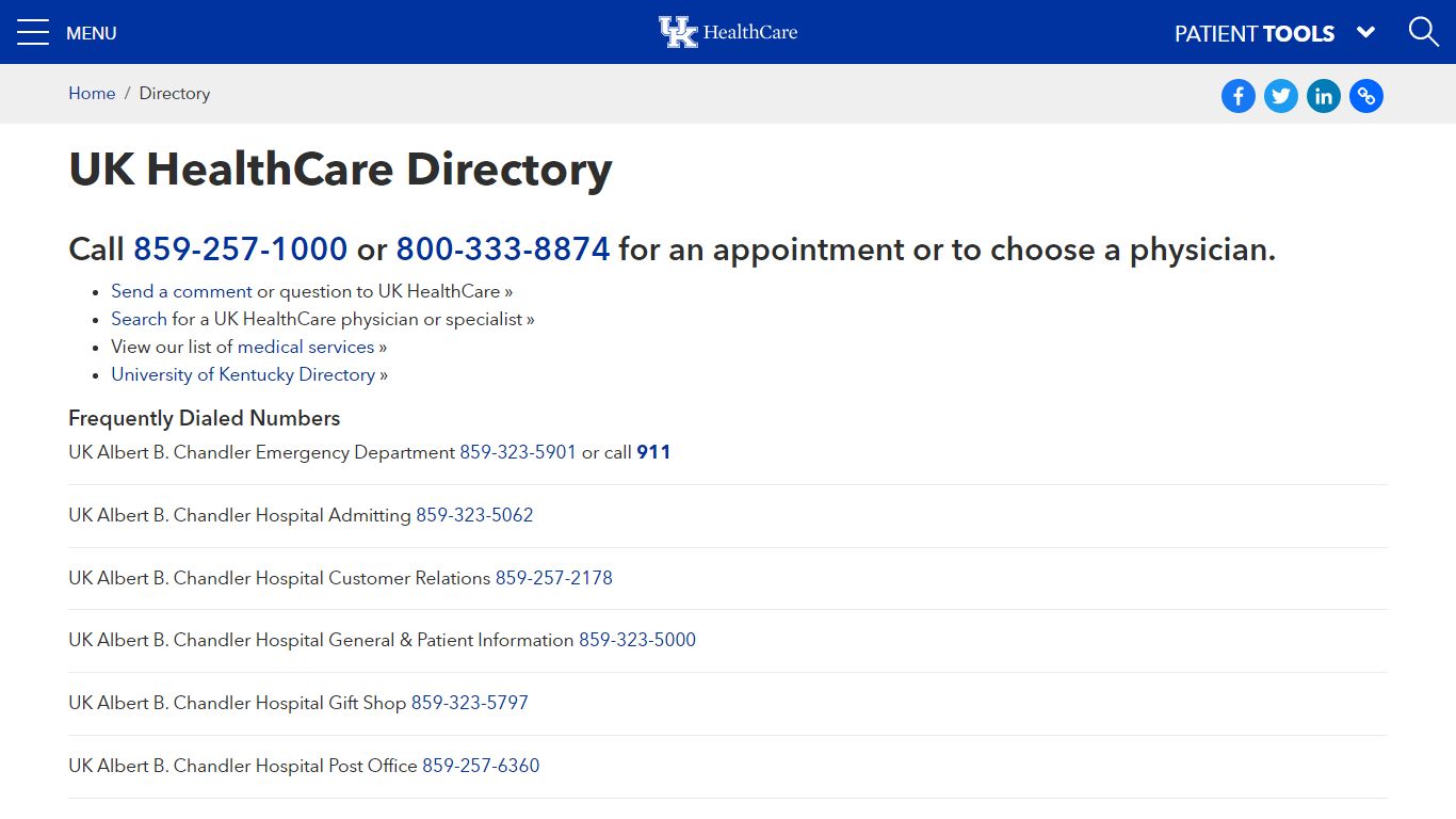 UK HealthCare Directory | UK Healthcare